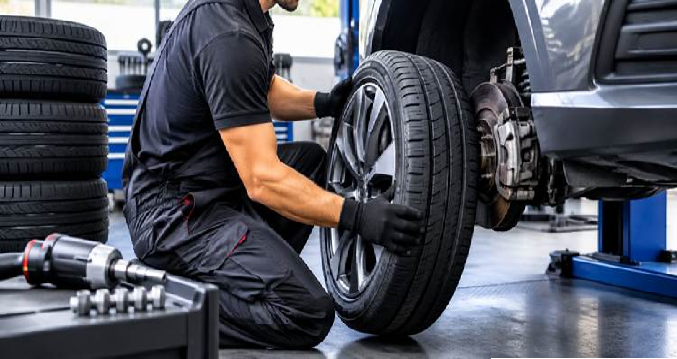 Tyre fitting Caboolture